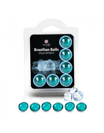 6 Brazilian Balls Cold effect 3613-1